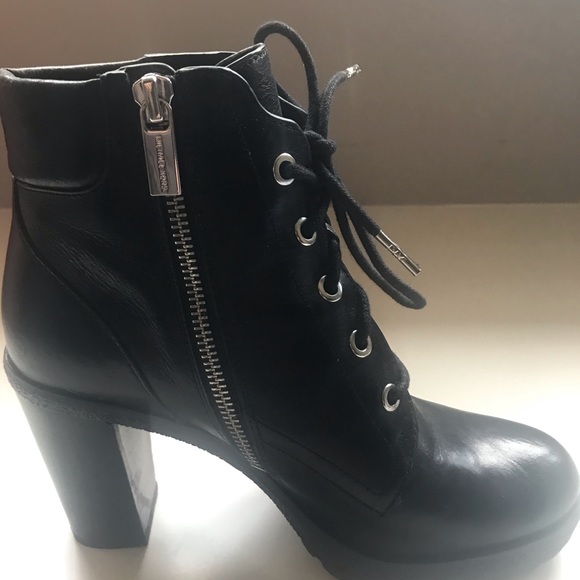 michael kors kim lace up bootie